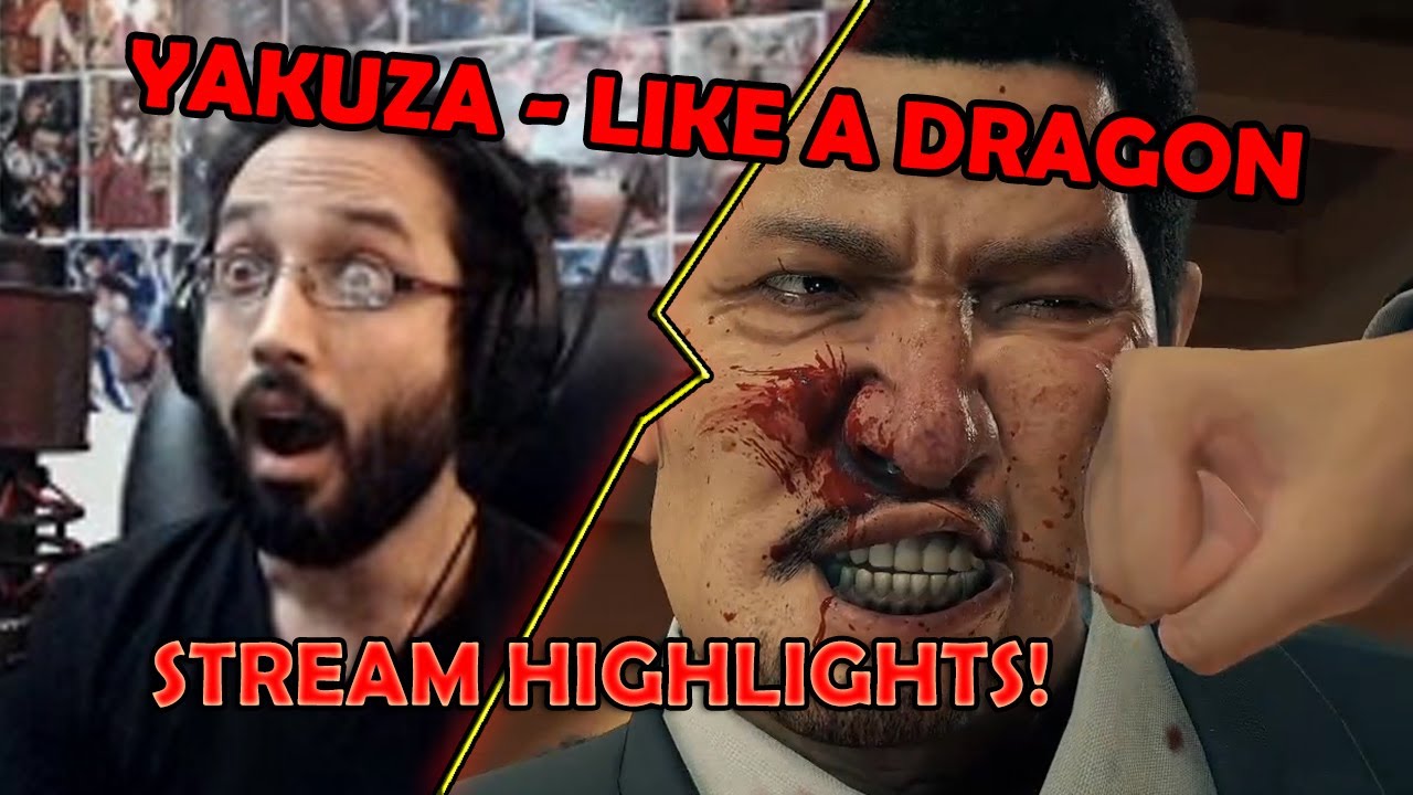 Yakuza: Like a Dragon - Best moments and reactions! [Stream Highlights, MAJOR SPOILERS]