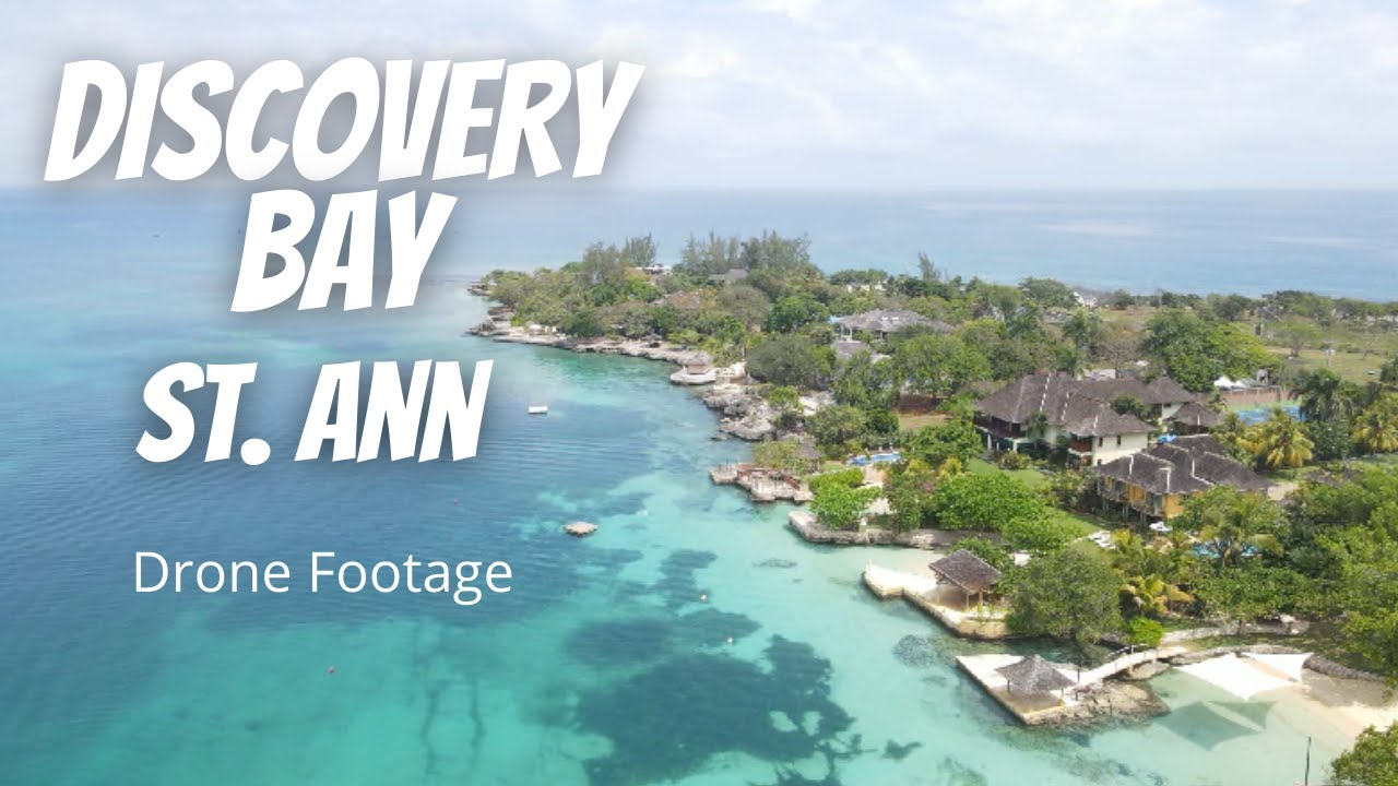 Discovery Bay, St. Ann in 4k || Drone Footage