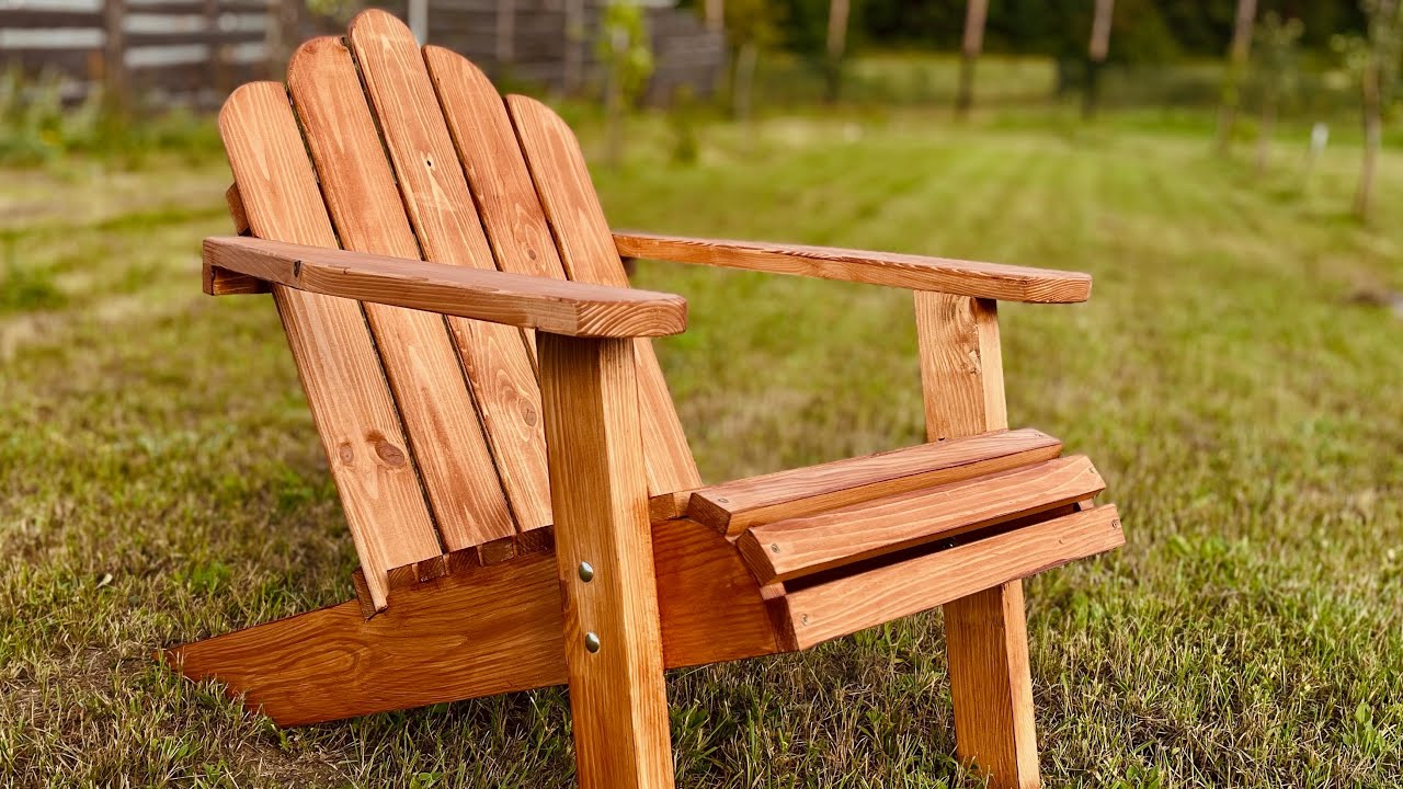 Садовое кресло за 2000р | Кресло для дачи своими руками