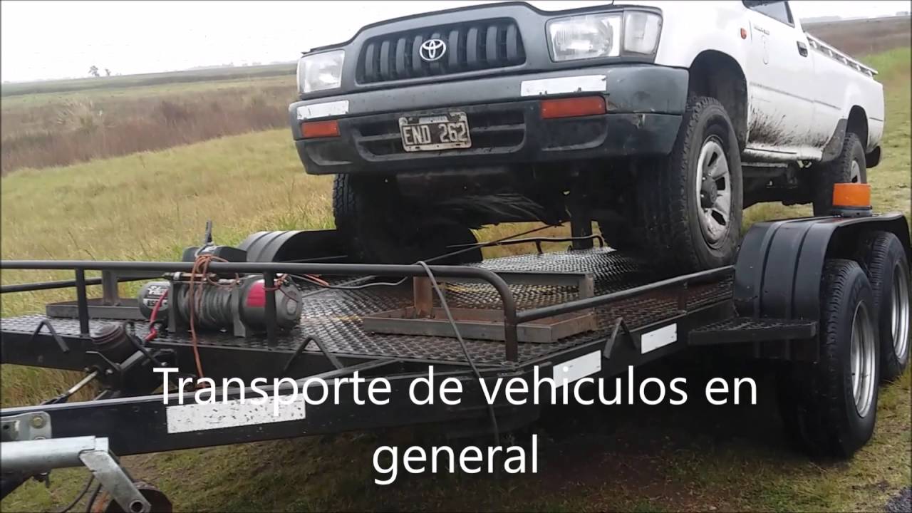 Remolque basculante para 5 toneladas - auxilio de vehiculos