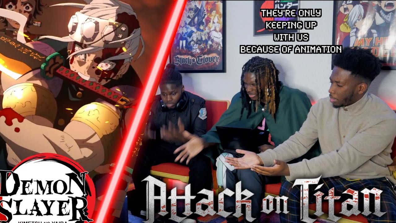 How Attack on Titan and Demon Slayer Were Competing on Sundays