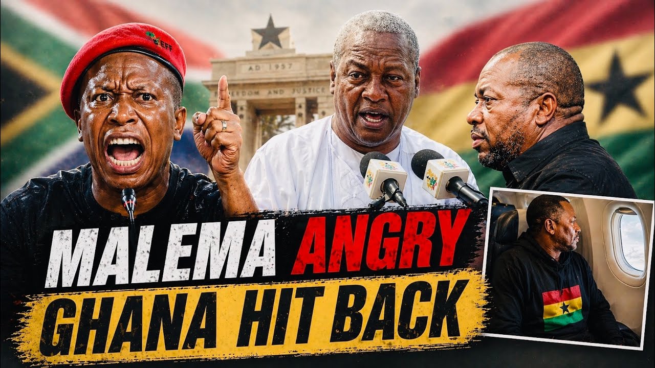 Гана наносит ответный удар! 🇬🇭 Малема в ярости! Верховный комиссар ЮАР вызван после нападения!