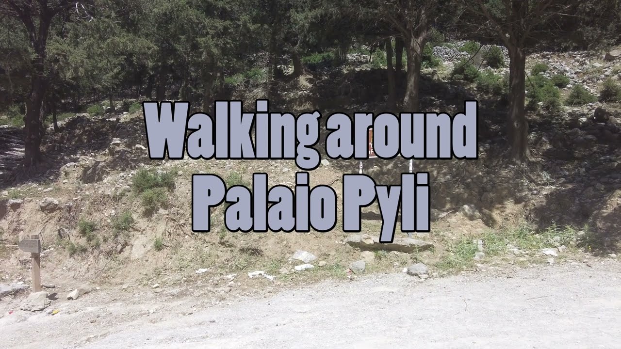 Walking around Palaio Pyli on the island of Kos in Greece