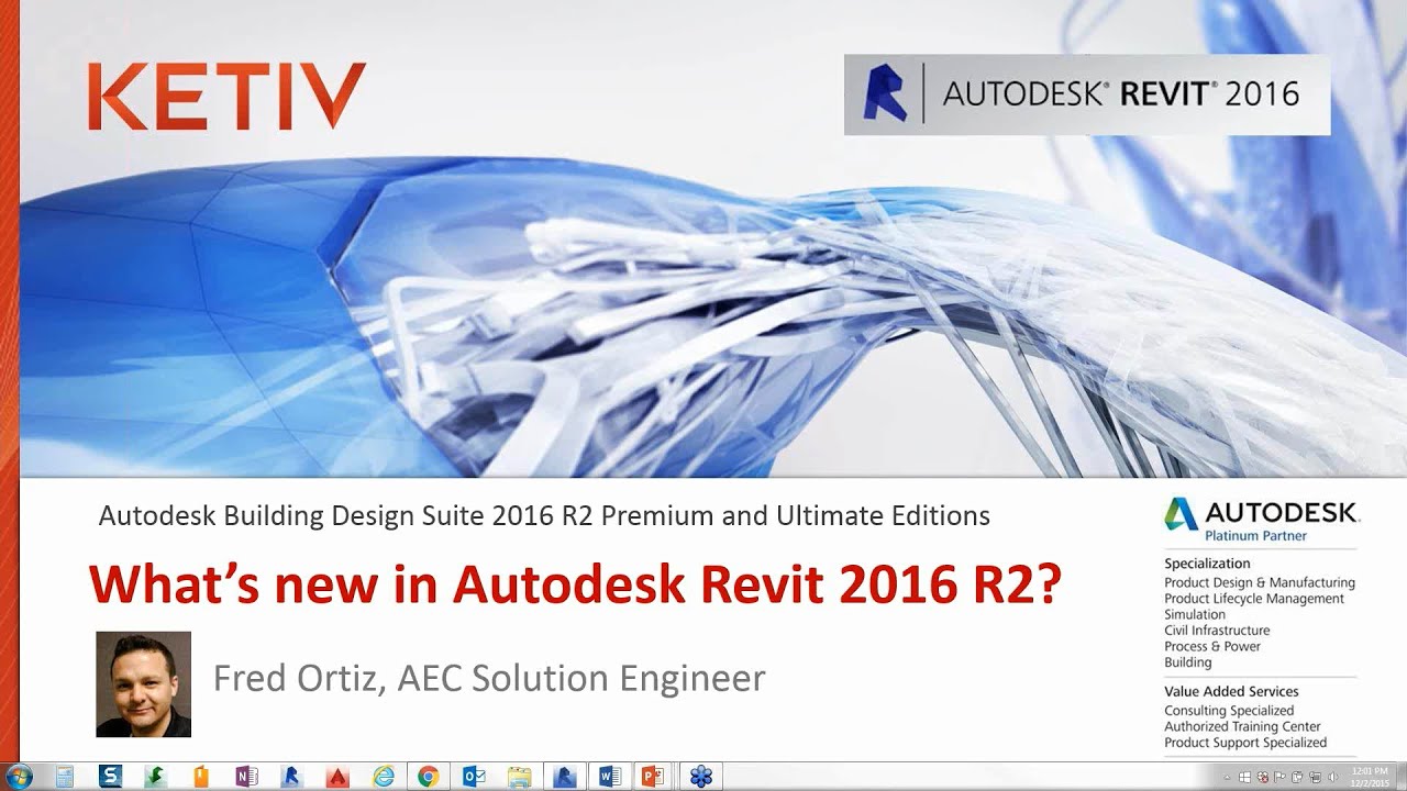 Webcast: What's New in Autodesk Revit 2016 R2
