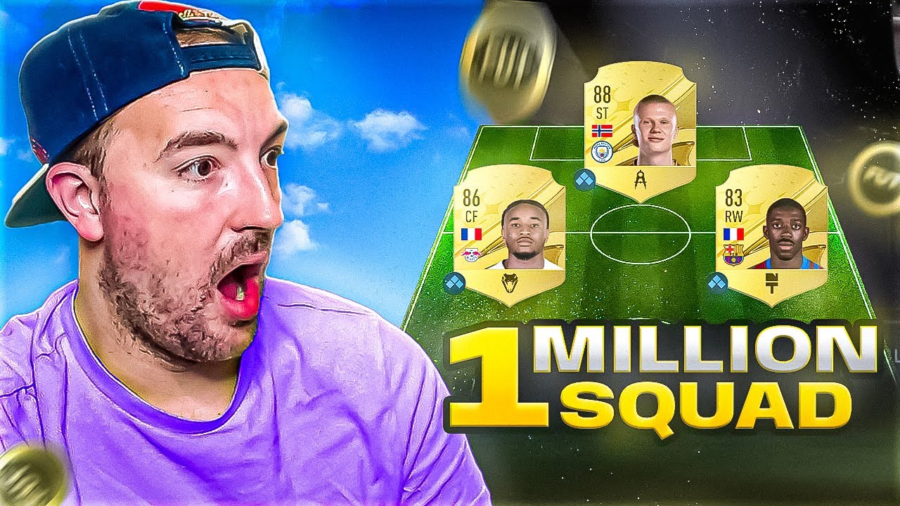 I Built The BEST 1M Squad On FIFA 23!