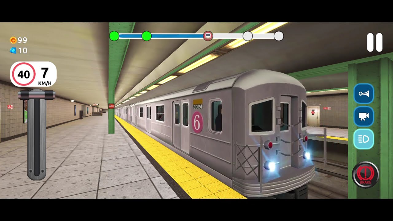 Subway Train Simulator | Line A NYC &ndash; Riding the Classic Old Line!