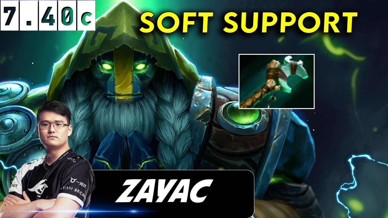 Zayac Earth Spirit Soft Support - Dota 2 Patch 7.40c Pro Pub Full Gameplay