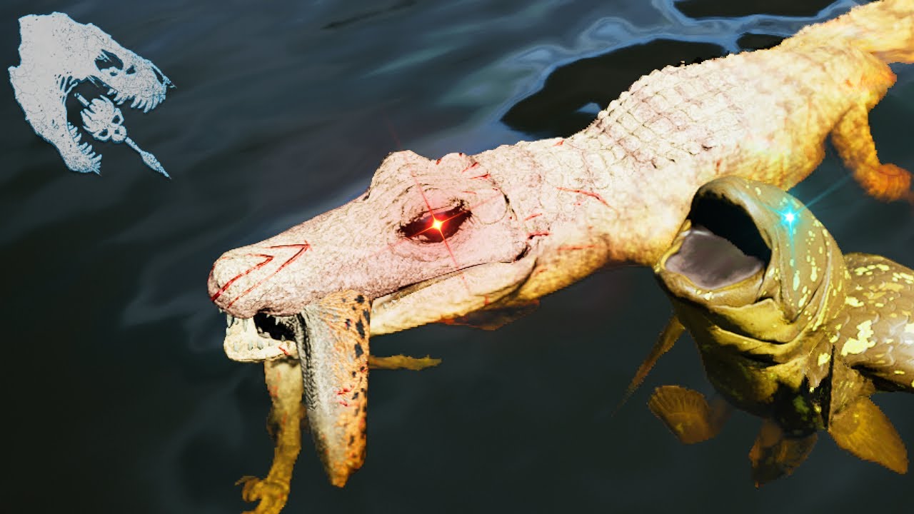 Trying To Survive Everything | The Isle Evrima Deinosuchus Gameplay