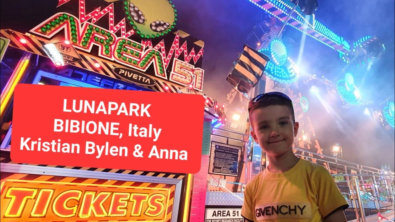 LUNA PARK BIBIONE, ITALY 🇮🇹| Луна Парк, Бібіоне, Італія
