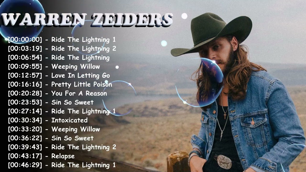 Full album – Warren Zeiders ｜ Top country hits playlist album complete collection 2026