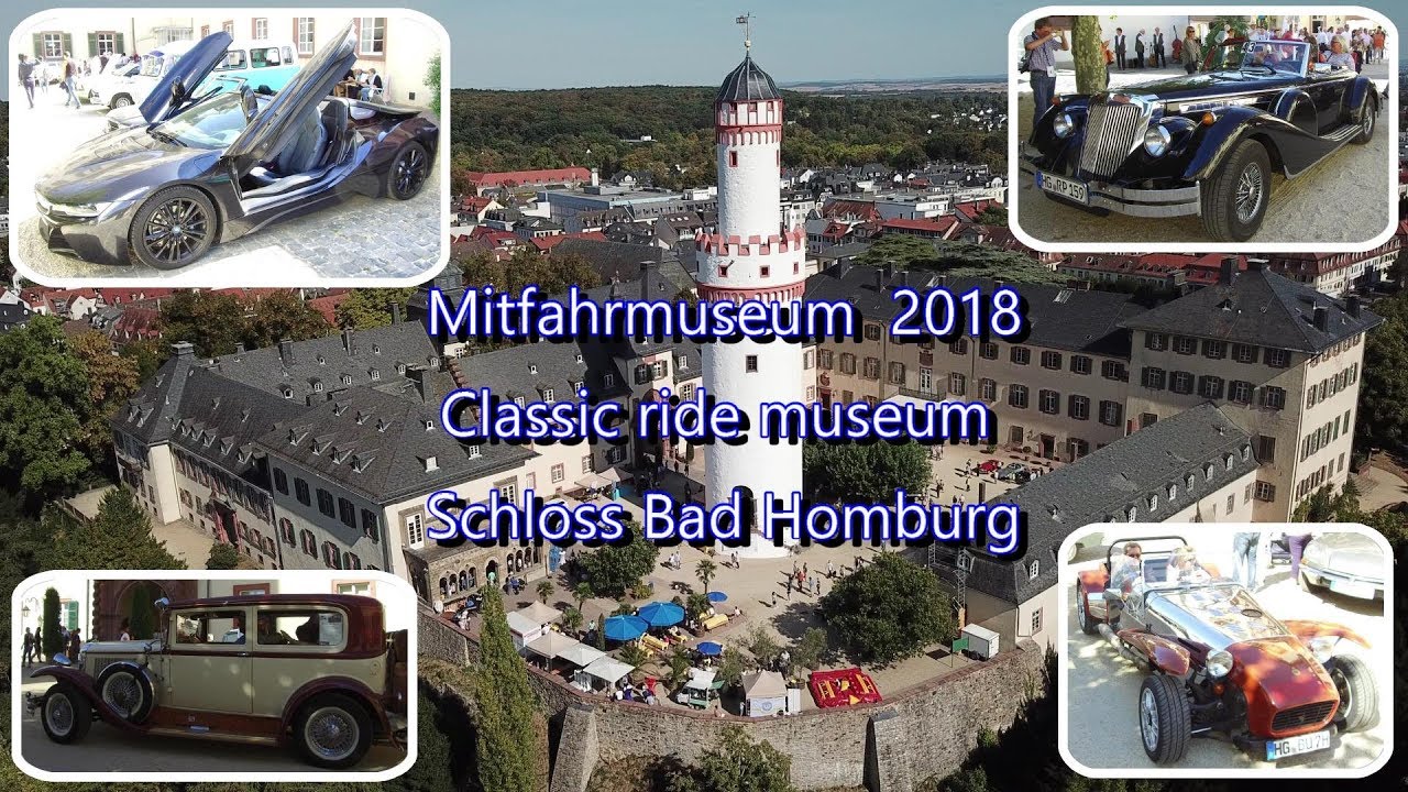 Lions Mitfahrmuseum  2018 Classic ride museum  Schloss Bad Homburg Oldtimer meeting