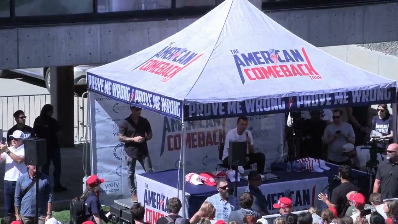 The security team of Charlie Kirk on September 10th at 3.33x speed.