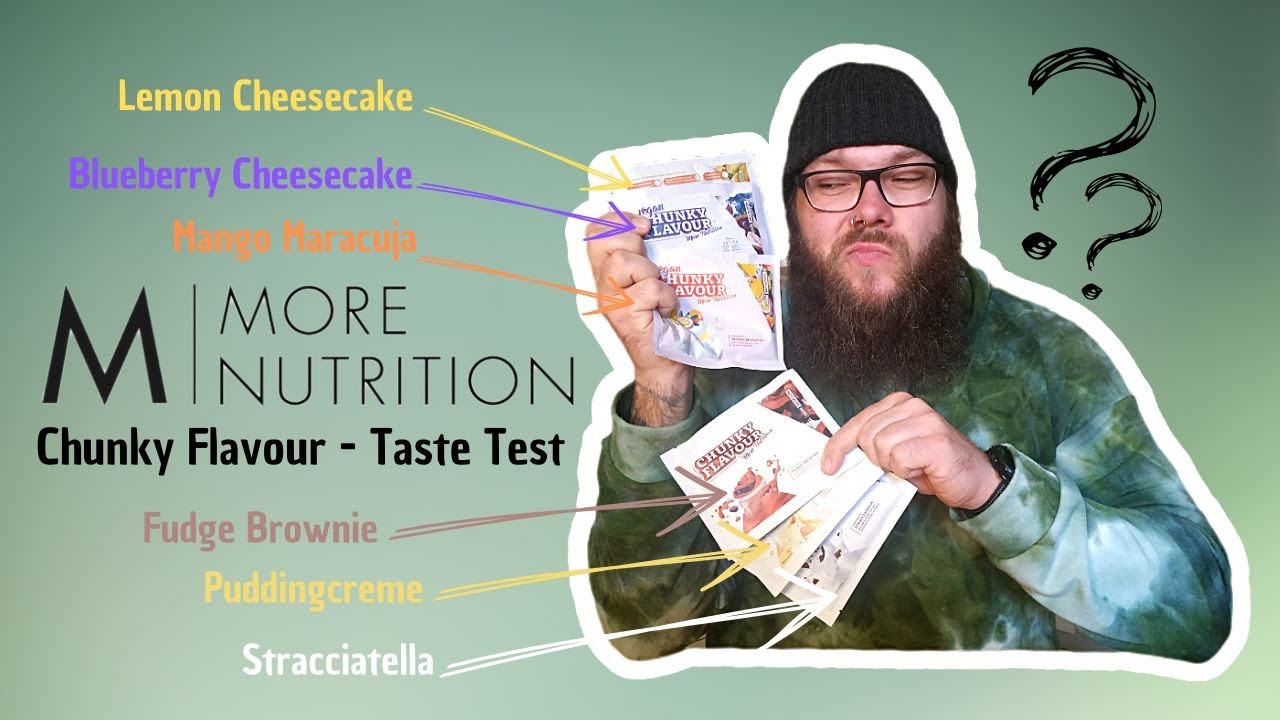 CHUNKY FLAVOUR Taste-Test! 6 Sorten Geschmackspulver - 4 x VEGAN - besser als Flavn Tasty von ESN?