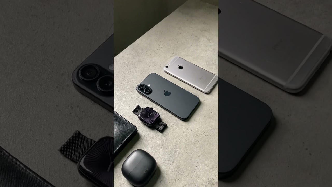 My Minimal Everyday Carry 2025 #edc #iphone16 #applewatchseries10