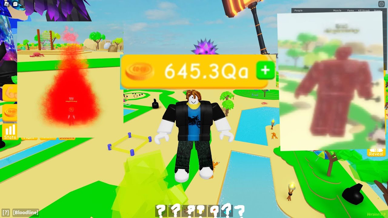 Getting Stage 8 In Roblox Lifting Simulator! [ No Robux Alt ]