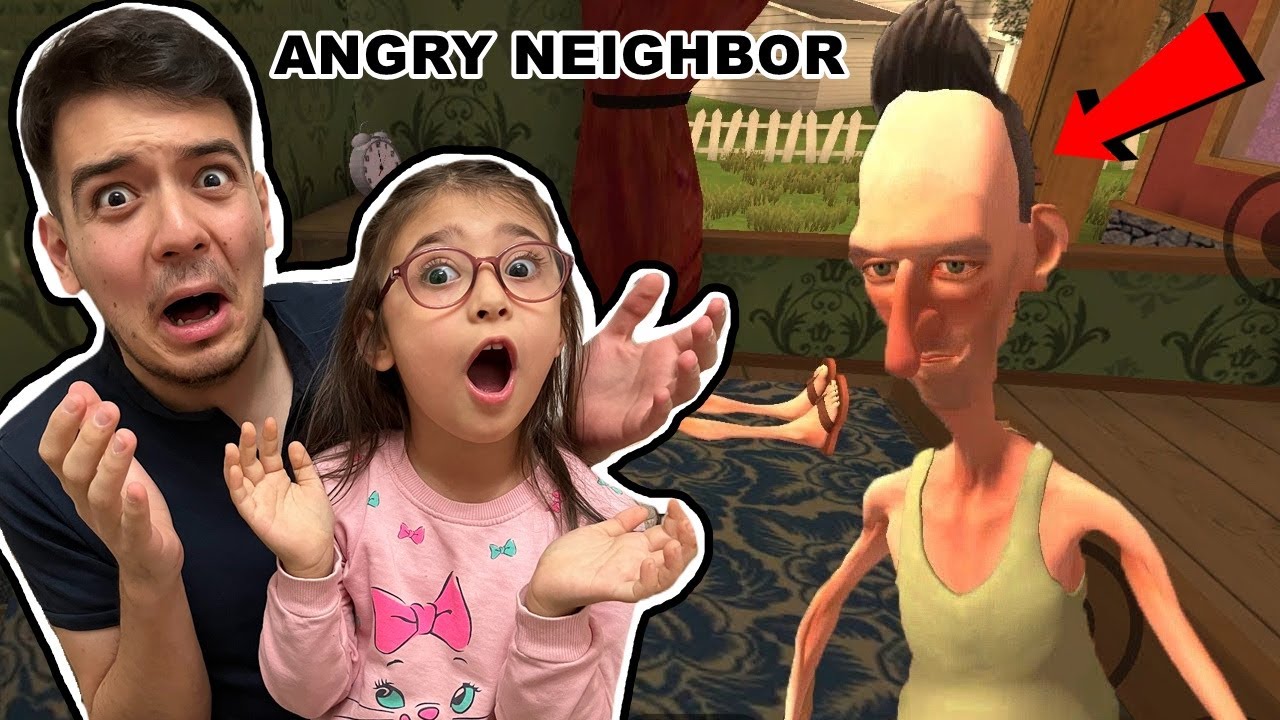 SİNİRLİ KOMŞU İLE TANIŞTIK 😱 - Angry Neighbor
