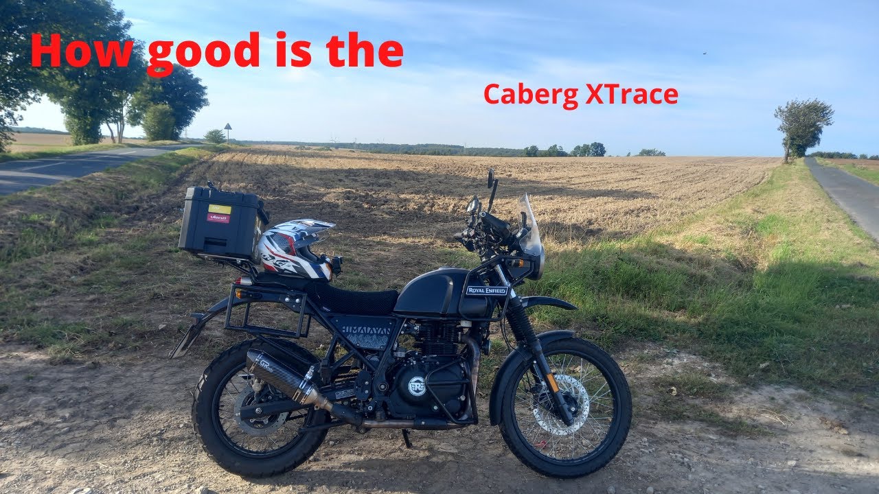 Caberg XTrace Helmet Review, and a ride to Squires