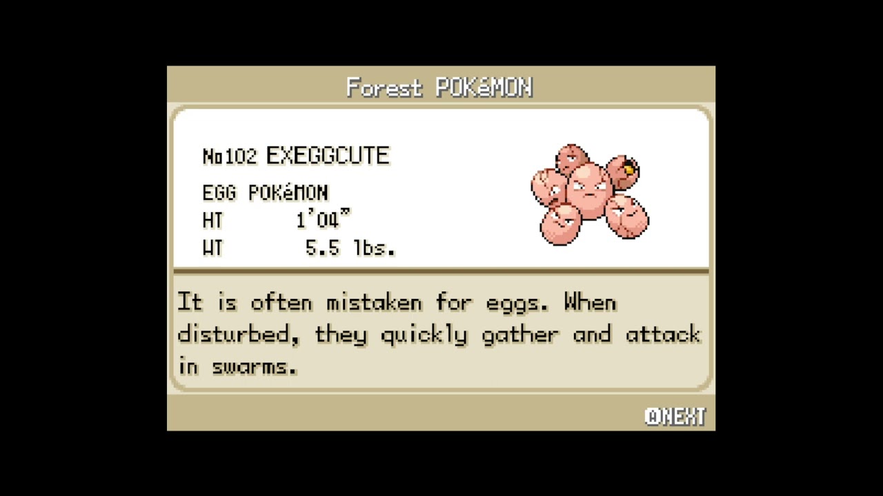 How to get Exeggcute in Pokemon LeafGreen