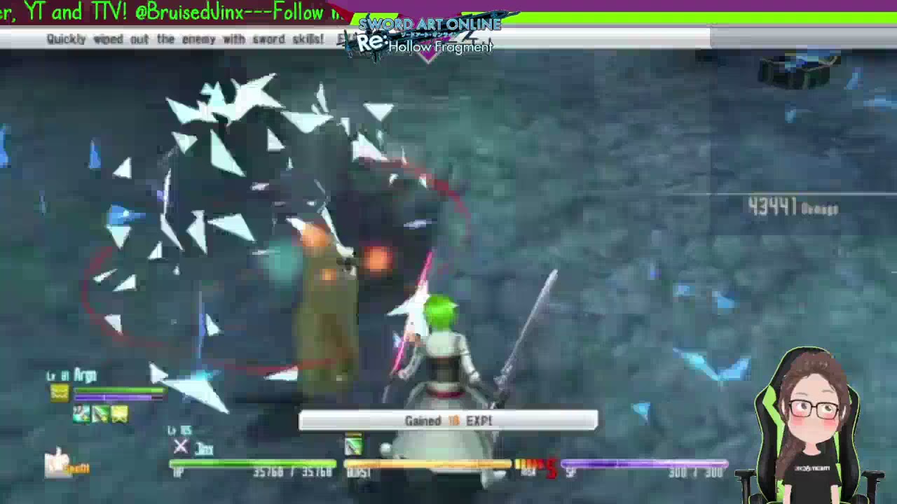 Coolness Maximized - Sword Art Online Re: Hollow Fragment Clip/Short