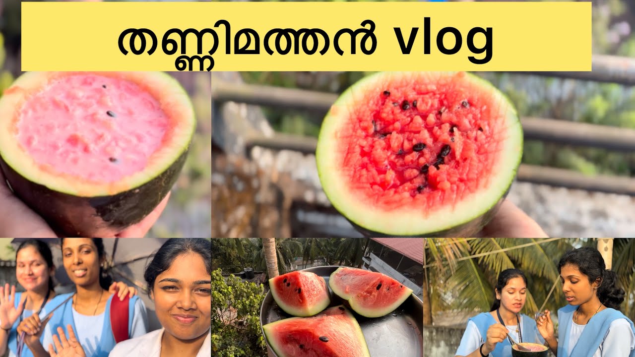 ഞങ്ങളും ഉണ്ടാക്കി summer 🍉 drink 🥤 