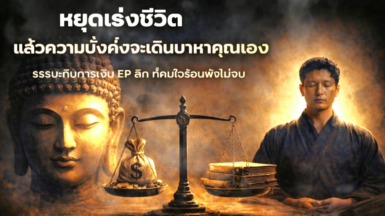 หยุดเร่งชีวิต แล้วความมั่งคั่งจะเดินมาหาคุณเอง