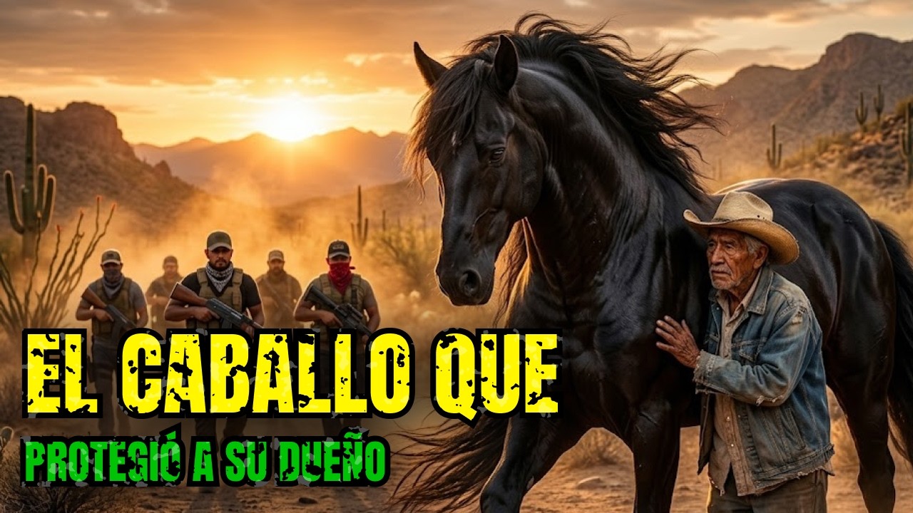 EL CABALLO DEL CARTEL: huyó del narco para salvar a un campesino
