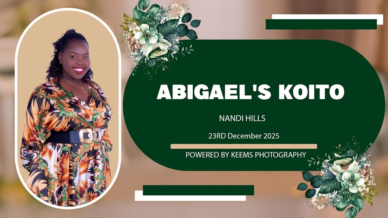 CONGRATULATIONS ABIGAEL ON YOUR KOITO