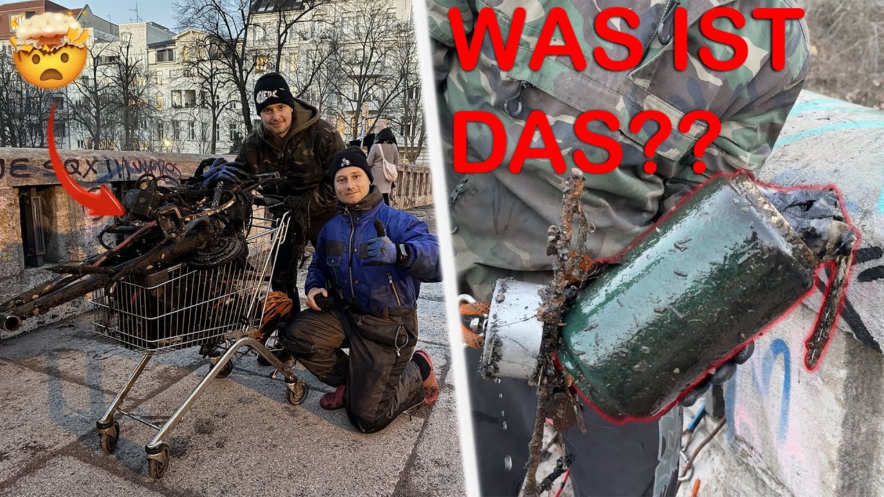 WAS soll DAS sein?? 😧 / Magnetfischen mit Gebrüder Lange