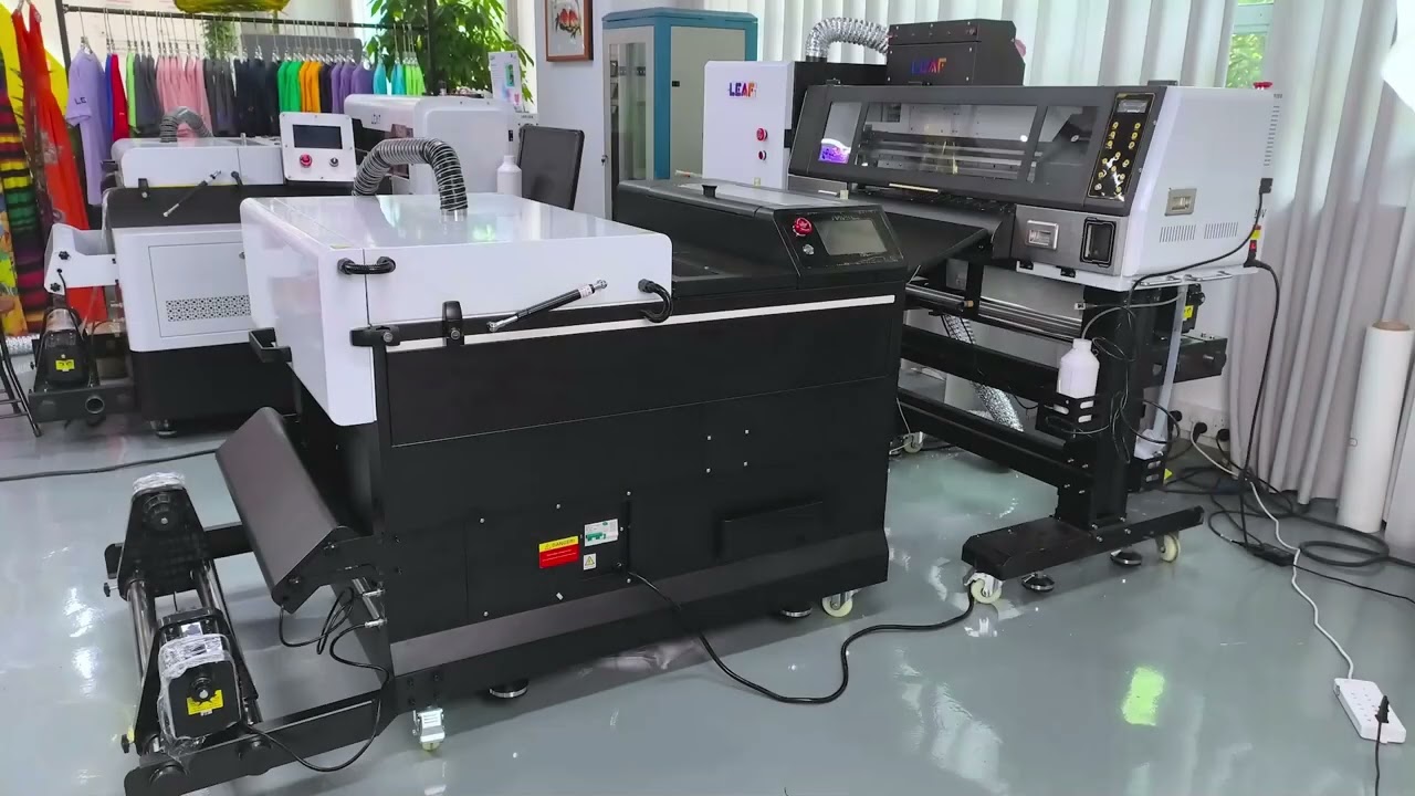 LEAF 60CM 2 head DTF printer with shaker and purifier