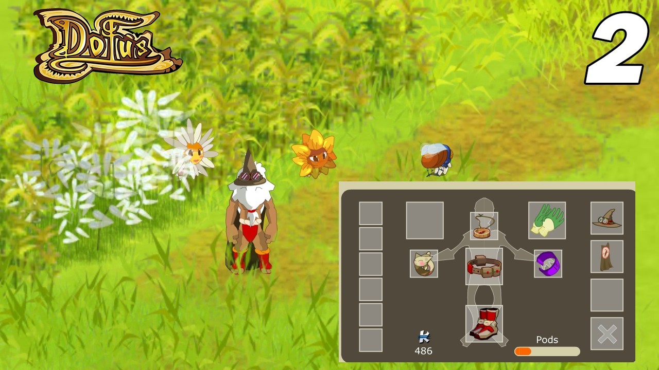 Sadida Terre level 10 , pano aventurier et début d'alchimie ! Dofus Retro EP2