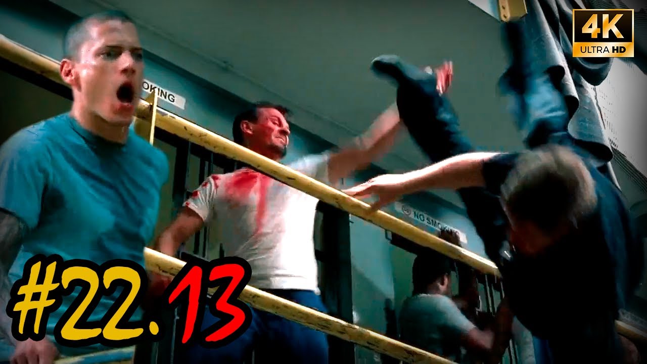 T-bag Kills the CO! End of Lockdown. Prison Break s01 pt.22.13, 2160p (4K)