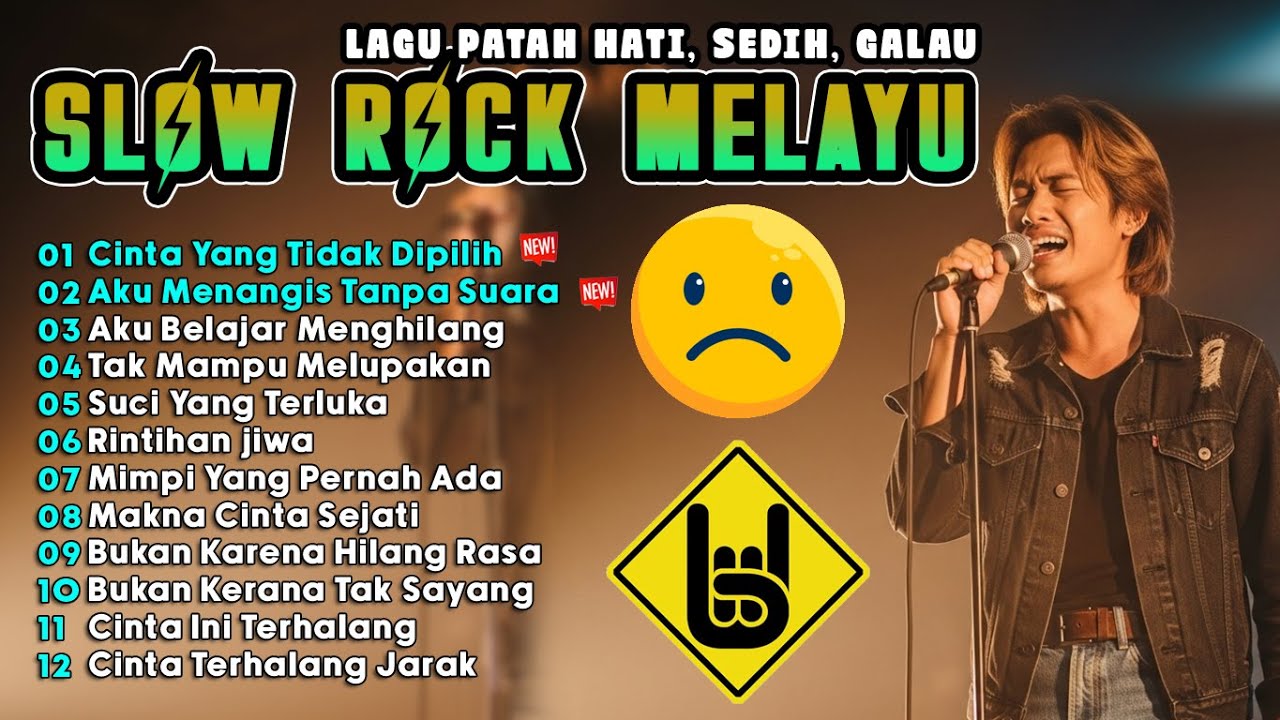 LAGU JIWANG SEDIH PATAH HATI - Cinta Yang Tidak Dipilih, Rock Melayu untuk tidur dan Perjalanan