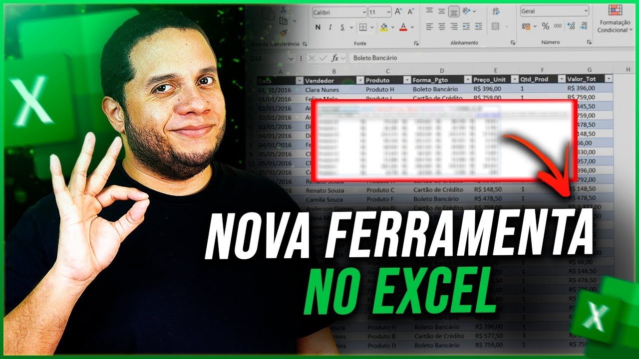Essa NOVA ferramenta do Excel faz o que a Tabela Dinâmica não consegue