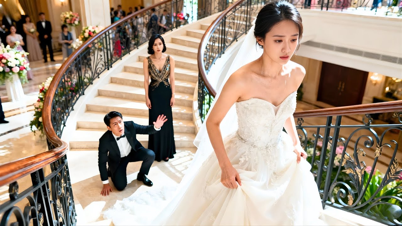 No dia do casamento, ele a abandona pela amante; quando ela parte, ele se ajoelha em arrependimento