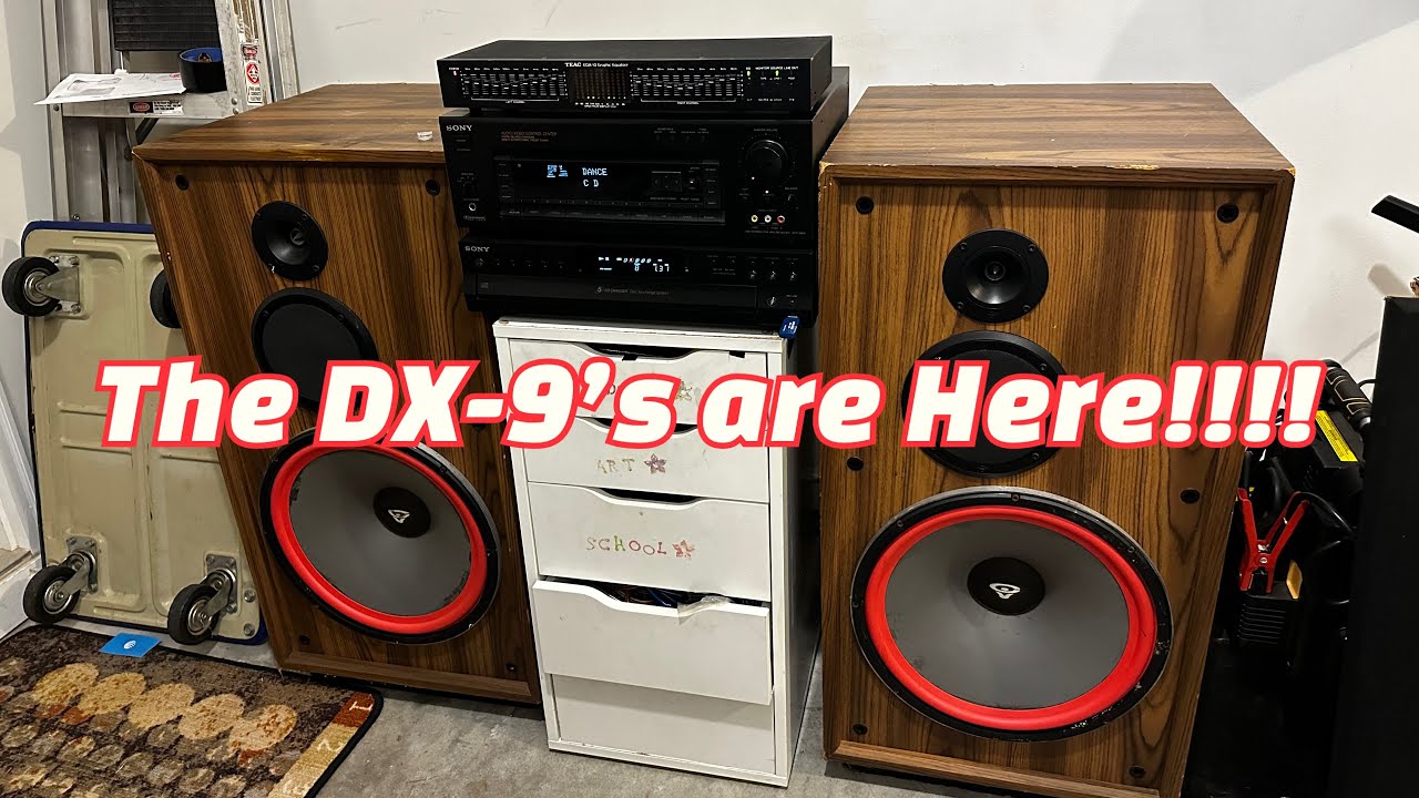 Sony STR-D915 and Cerwin Vega DX-9 Sound Demo!