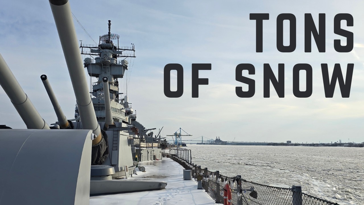 How Many Tons of Snow Fell On The Battleship?