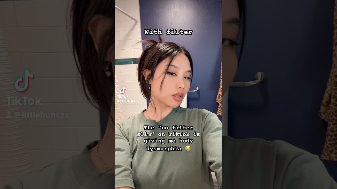 No filter slim TikTok filter