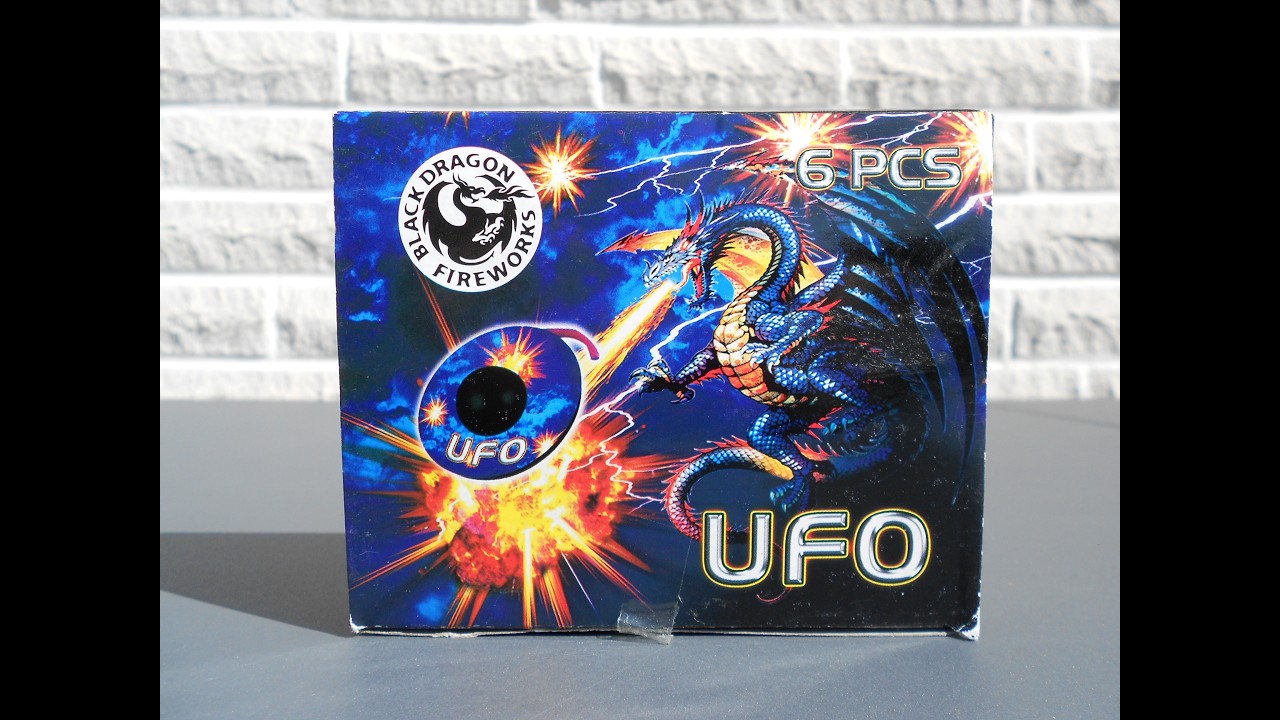 UFO - Drehende Wirbel mit Crackling