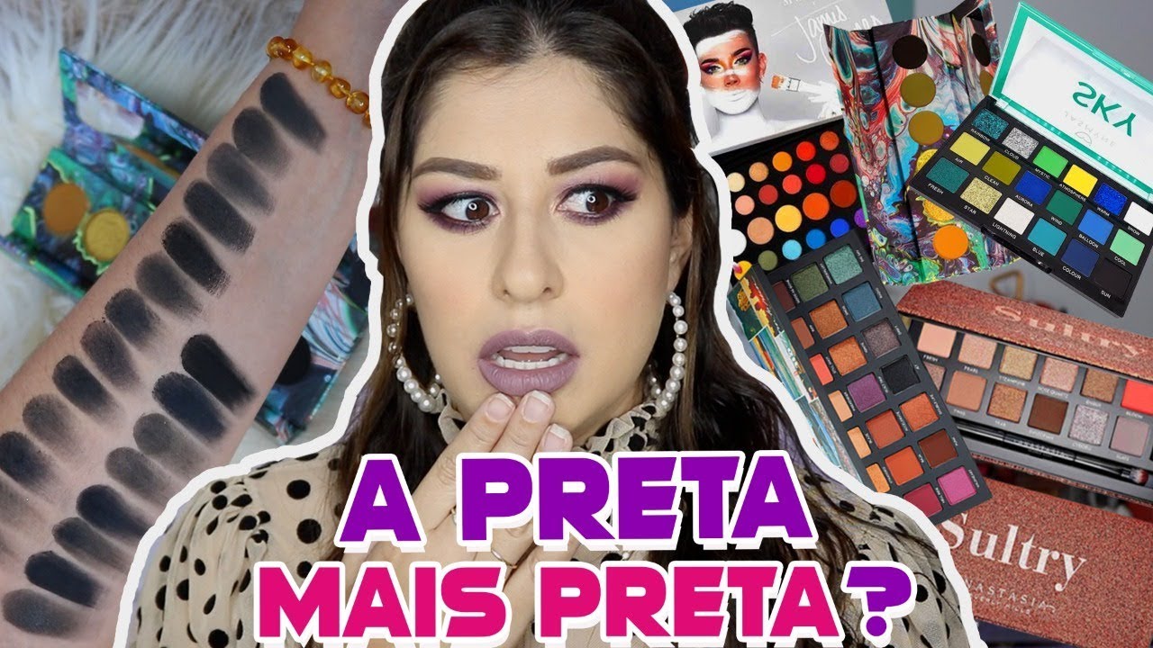 Qual é a MINHA SOMBRA MAIS PRETA de TODAS? #JessiTodoDia