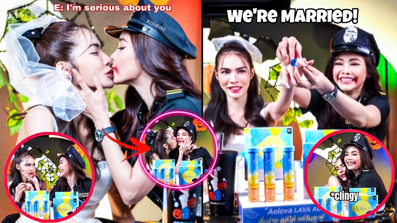 (EngLot) CHARLOTTE FLIRTING AND KISSED ENGFA ON THE LIPS during AELOVA live 🤭