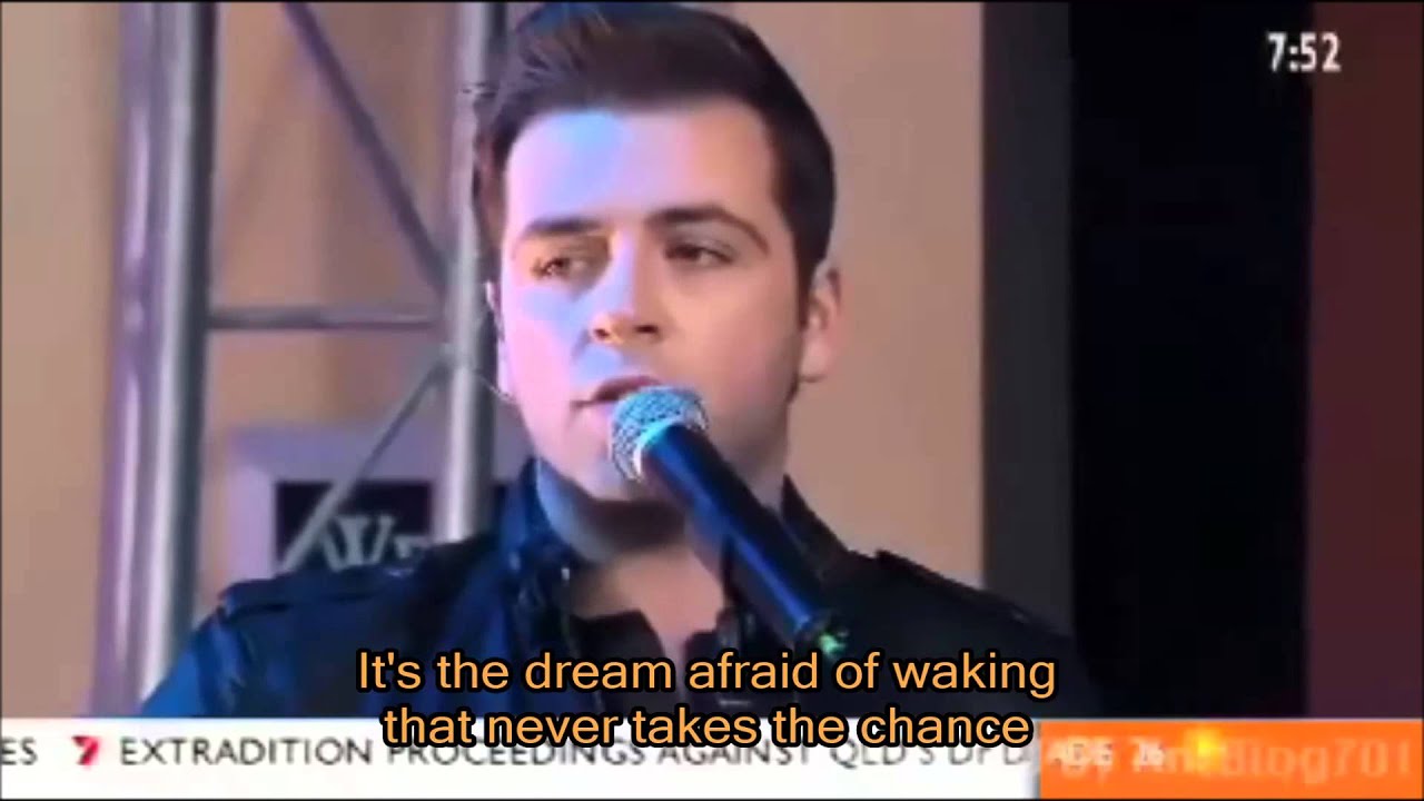 Westlife - The Rose with Lyrics (TV Live)