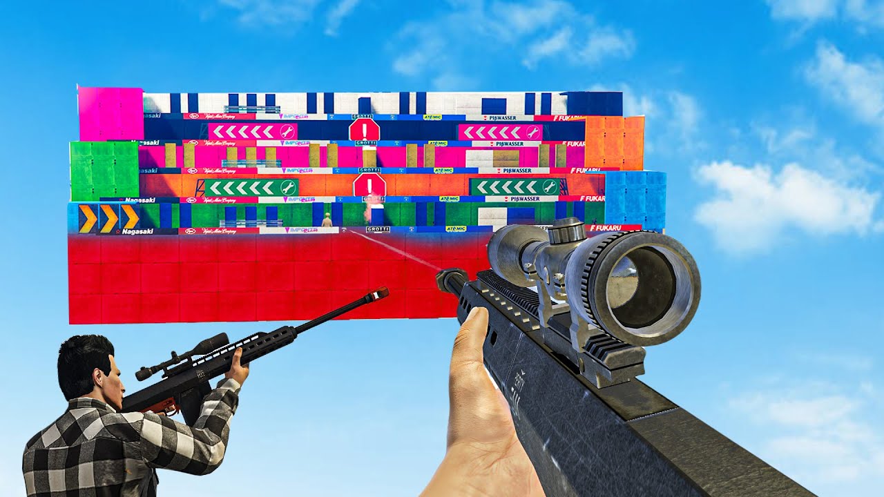 SNIPER VS PARKOUR 1%