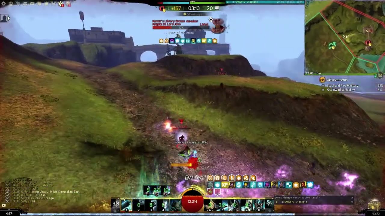 Noob willbender vs Dame of the arena