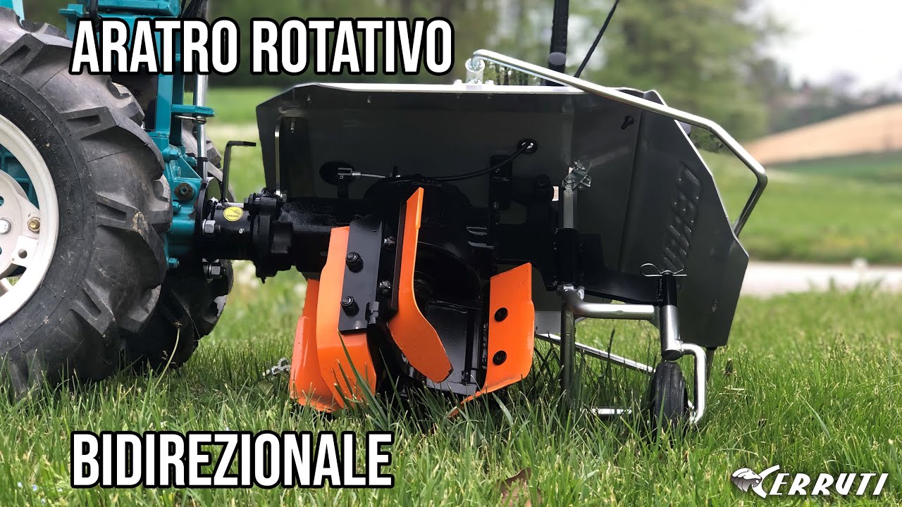 CERRUTI Aratro Rotativo Bidirezionale - Bidirectional Rotary plow