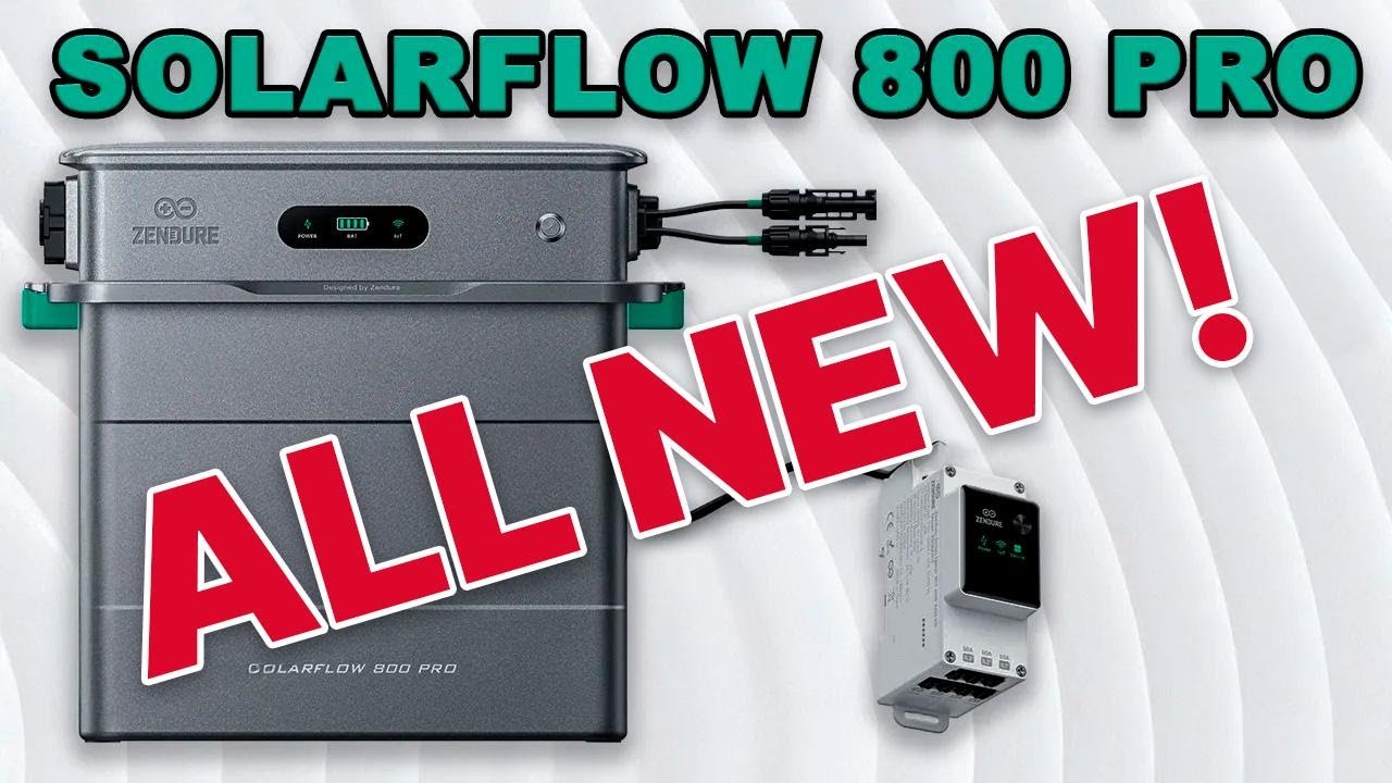 SolarFlow 800 Pro | Zendure Levels Up with AI&mdash;And the Upgrades Are Just Getting Started!