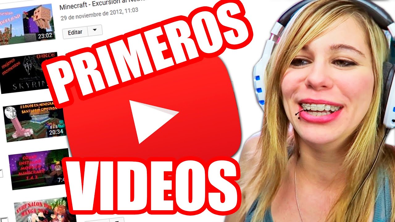 REACCIONANDO A MIS PRIMEROS VIDEOS