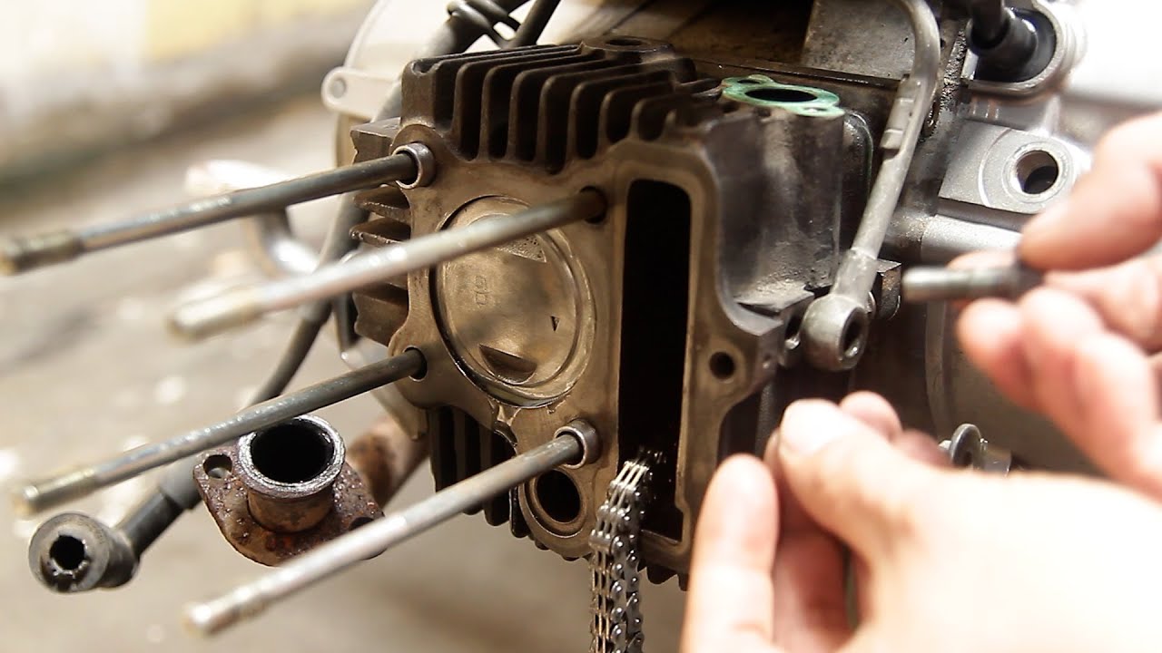 Tidak Ada Sirkulasi Oli | Tutorial Service Besar Suzuki New Shogun 110 Part 1