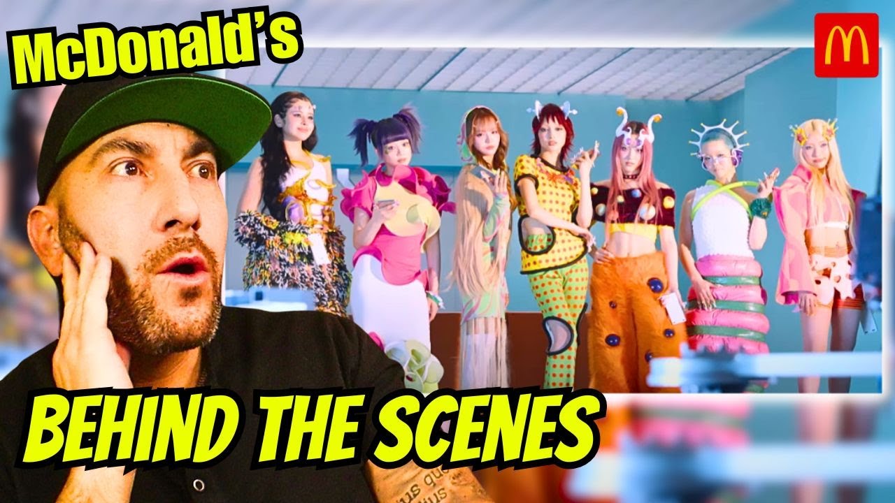 XG - McDonald's Web Movie (BTS) | (reaction)
