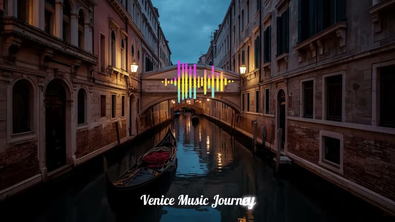 Live Venice Meditation 🌊 Calm River & Canal Music for Deep Relax & Peace ✨