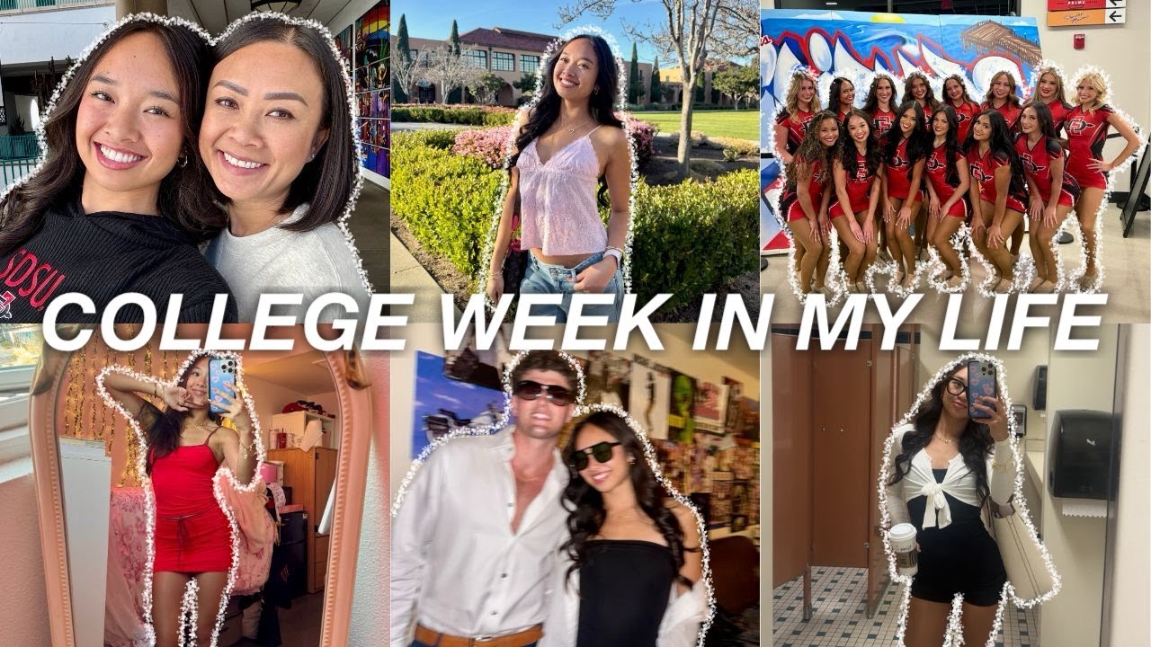 COLLEGE WEEK IN MY LIFE *freshman year @ SDSU*
